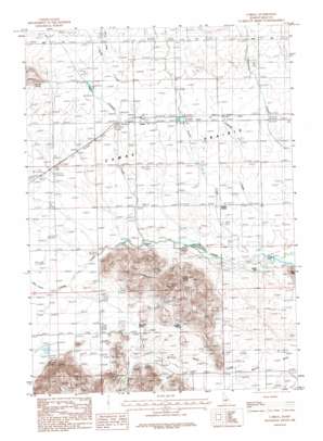 Corral USGS topographic map 43114c8