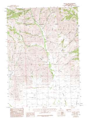 Phillips Creek USGS topographic map 43114d7