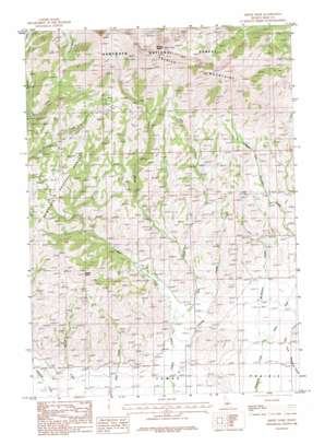Smoky Dome USGS topographic map 43114d8
