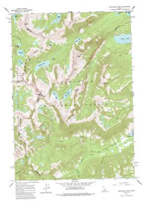 Snowyside Peak USGS topographic map 43114h8