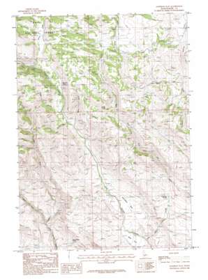 Goodman Flat USGS topographic map 43115b3
