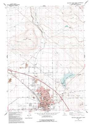 Mountain Home North USGS topographic map 43115b6