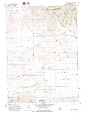 High Prairie topo map