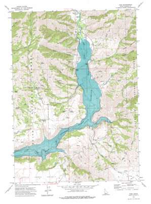 Pine USGS topographic map 43115d3