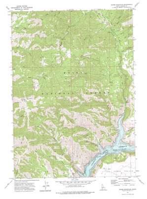House Mountain USGS topographic map 43115d4