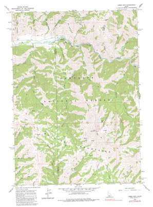 Idaho City USGS topographic map 43115e1