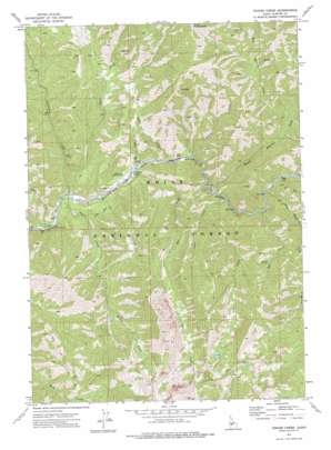 Phifer Creek USGS topographic map 43115g3