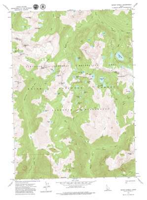 Mount Everly topo map