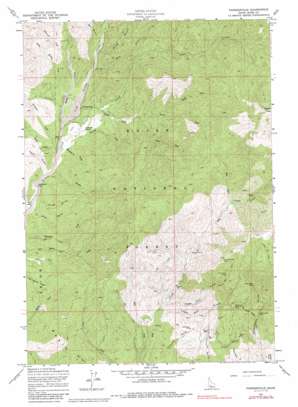 Pioneerville topo map