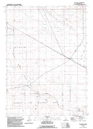 Orchard USGS topographic map 43116c1