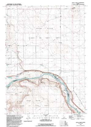 Initial Point USGS topographic map 43116c4
