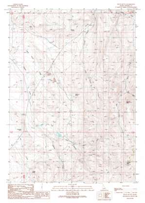 Piute Butte USGS topographic map 43116c8