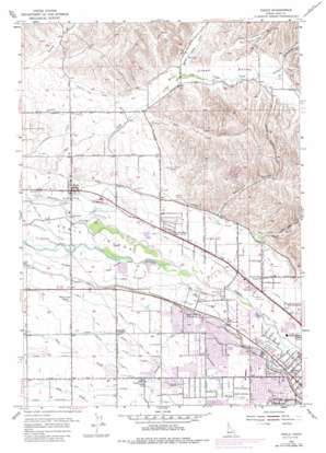 Eagle USGS topographic map 43116f3