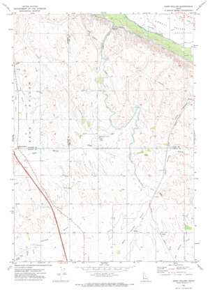 Sand Hollow topo map