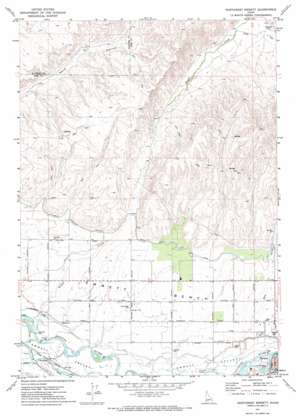 Northwest Emmett topo map