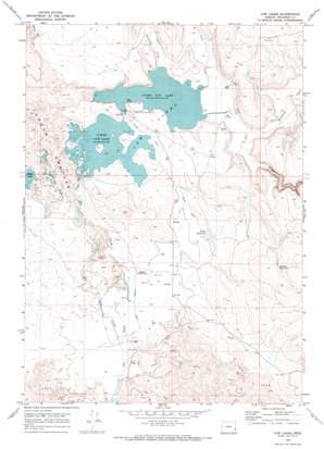 Cow Lakes USGS topographic map 43117a3