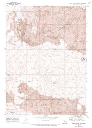 Jordan Craters South USGS topographic map 43117a4