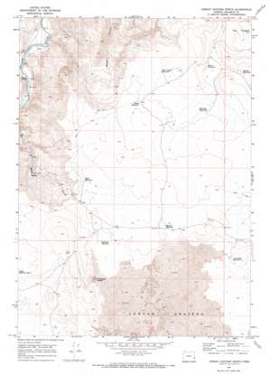 Jordan Craters North USGS topographic map 43117b4