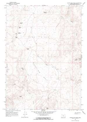 Quartz Mountain Basin USGS topographic map 43117d4
