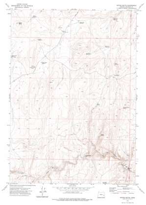 Rufino Butte USGS topographic map 43117e6