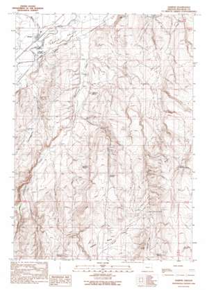 Harper USGS topographic map 43117g5