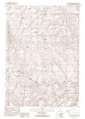 South Mountain USGS topographic map 43117g7