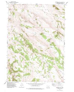 Anderson Mountain USGS topographic map 43118a4