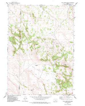 Duck Creek Butte USGS topographic map 43118b2