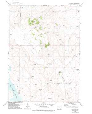 Selle Gap USGS topographic map 43118f2
