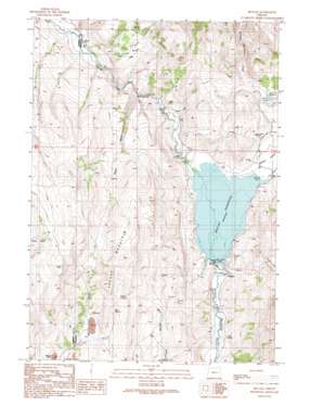 Beulah USGS topographic map 43118h2