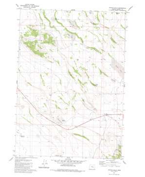 Potato Hills USGS topographic map 43119e7