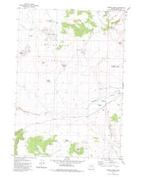 Hardin Ranch USGS topographic map 43119h8
