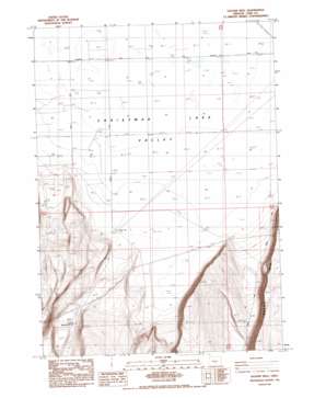 Vaughn Well USGS topographic map 43120b4