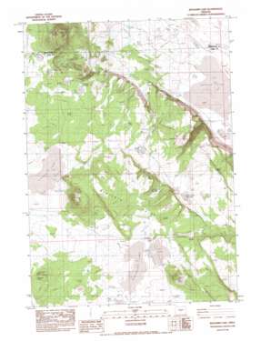 Benjamin Lake USGS topographic map 43120e3