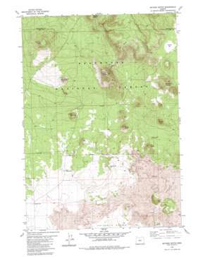Sixteen Butte USGS topographic map 43120e8
