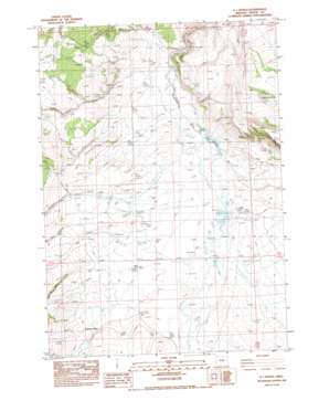 G. I. Ranch topo map