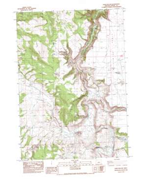 Sand Hollow USGS topographic map 43120h1