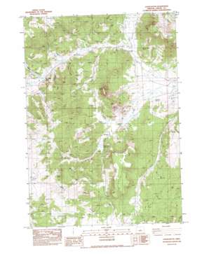 Logan Butte USGS topographic map 43120h3