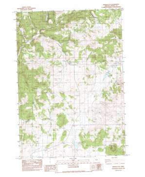 Pringle Flat USGS topographic map 43120h4