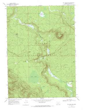 Tea Table Mountain USGS topographic map 43121b5