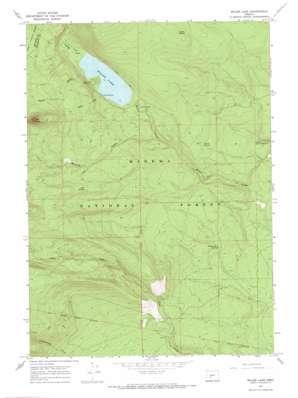 Miller Lake USGS topographic map 43121b8