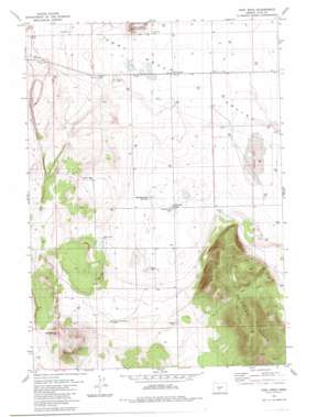 Fort Rock USGS topographic map 43121c1