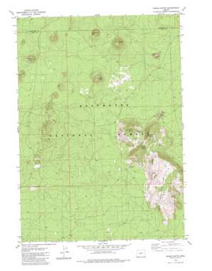 Indian Butte USGS topographic map 43121e2