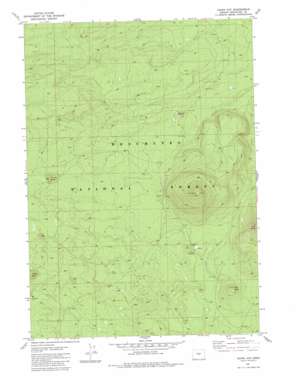 China Hat USGS topographic map 43121f1