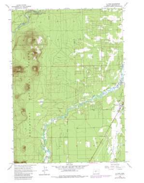 La Pine USGS topographic map 43121f5