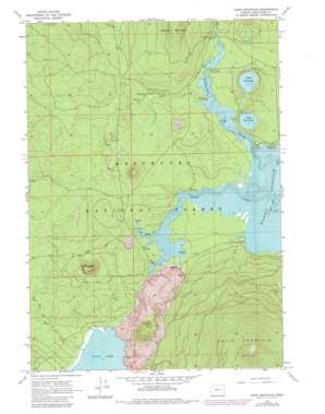 Davis Mountain USGS topographic map 43121f7