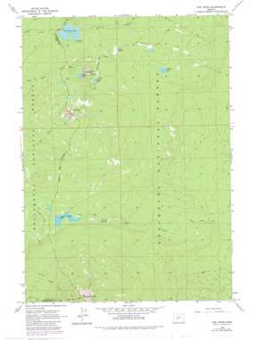 The Twins topo map