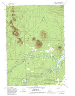 Pistol Butte USGS topographic map 43121g5