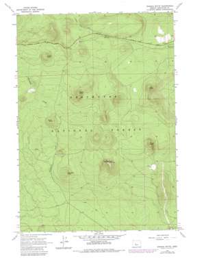 Wanoga Butte USGS topographic map 43121h5