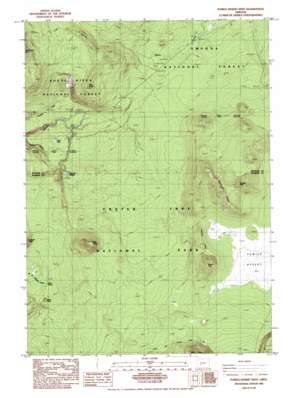 Pumice Desert West USGS topographic map 43122a2